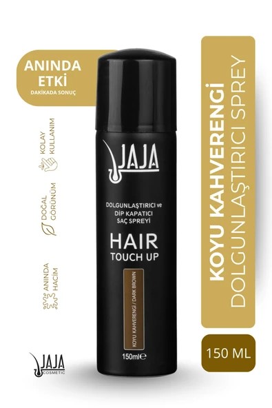 Jaja Dolgunlaştırıcı ve Dip Kapatıcı Topik Spreyi Dark Brown 150 ml