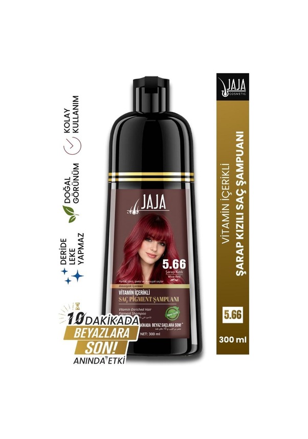 Jaja Şampuan Women 5.66 Şarap Kızılı 300 ml