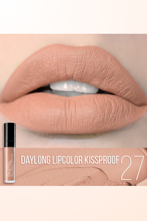 Pastel Daylong Lipcolor Kissproof Likit Mat Ruj 27
