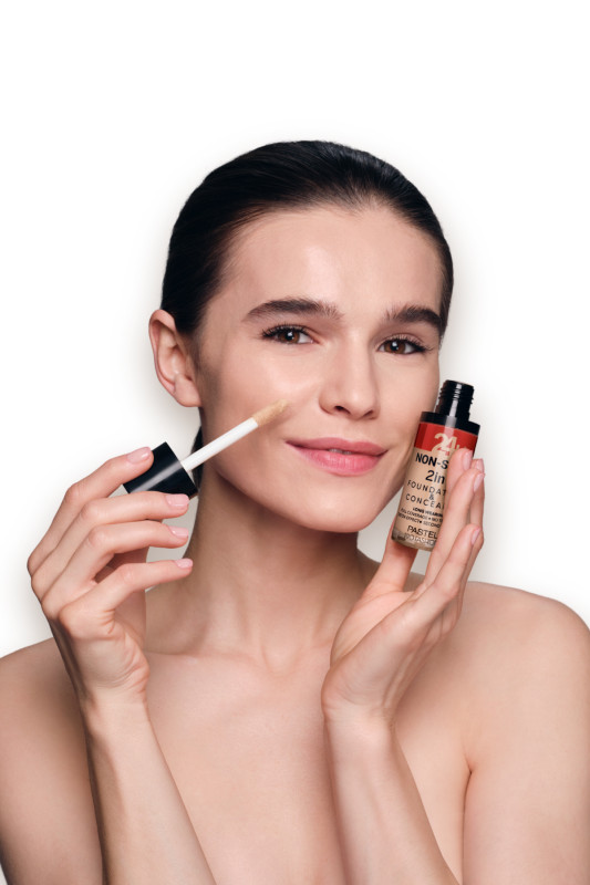 Pastel 24H Non Stop 2in1 Foundation &amp; Concealer Fondöten &amp; Kapatıcı 601 Cool