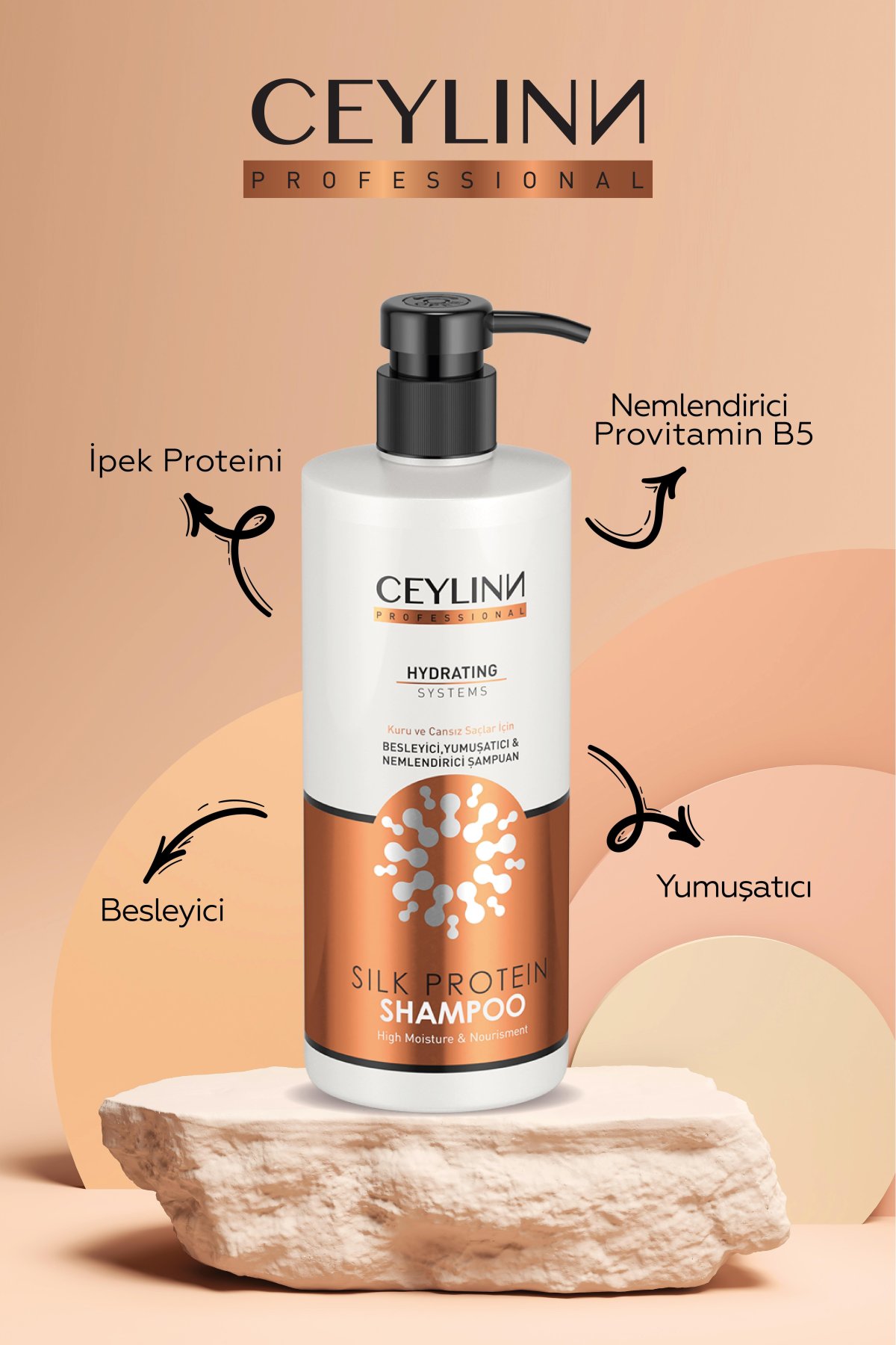Ceylinn Silk Protein Şampuan 500 ML