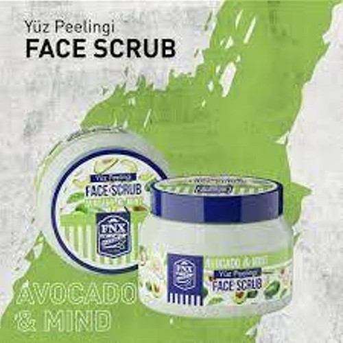 Fnx Barber Avakado & Mint Face Scrub 500 ML