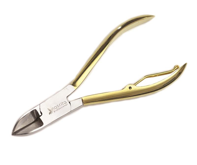 Nascita Parlak Yarı Gold Tırnak Eti Pensi 17 mm 14