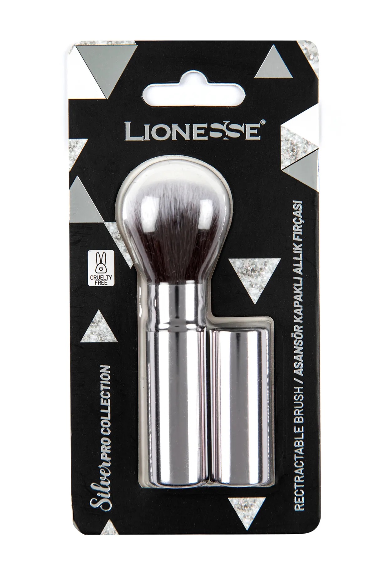 Lionesse Kapaklı Ve Asansörlü Makyaj Fırçası