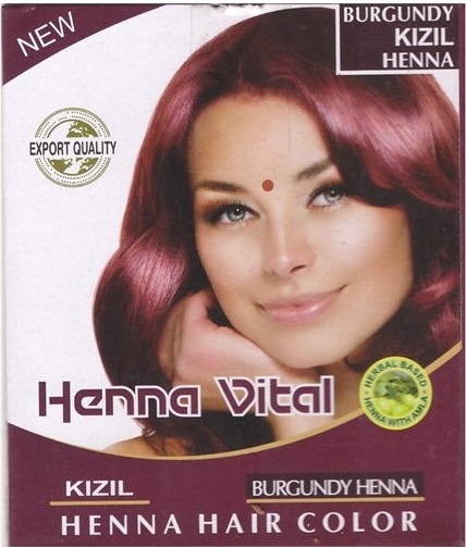 Hint Kınası Henna Vital Kızıl 6 Lı 10 Gr