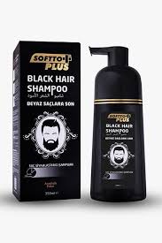 Softto Plus beyaz Saçlar İçin Sİyah Şampuan  350 Ml