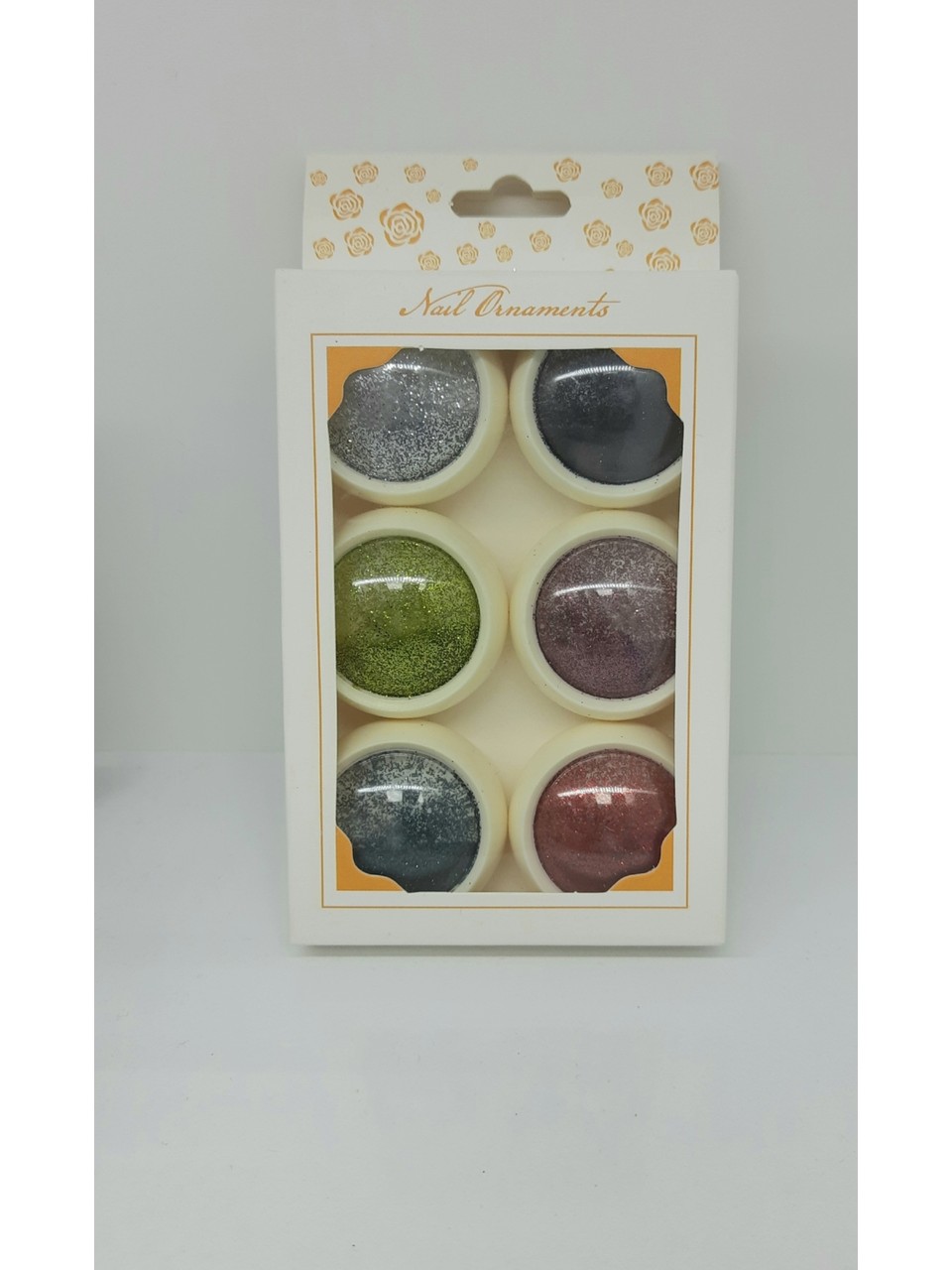 Kozmar Tırnak Süsleme Ayna Tozu Simli 01