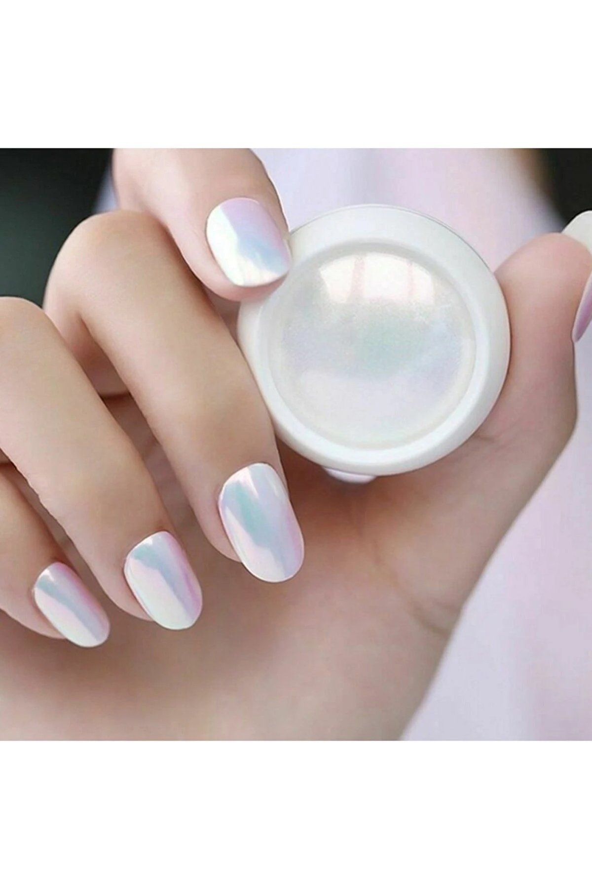 Kozmar Tırnak Süsleme Ayna Tozu Simli 03