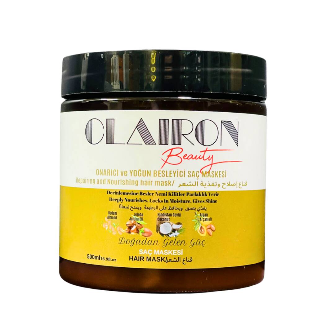Clairon Onarıcı ve Yoğun Besleyici Saç Maskesi 500 ML