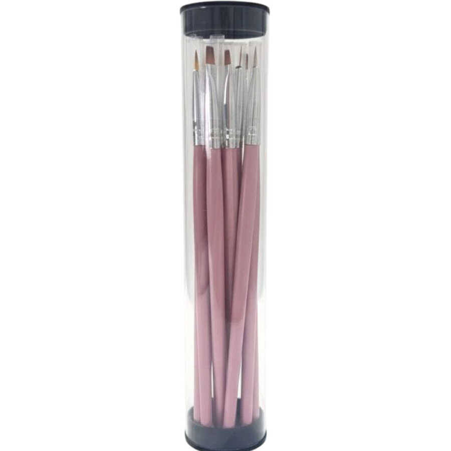 Borthe Silindir Pembe Fırça 12´Lİ No:111
