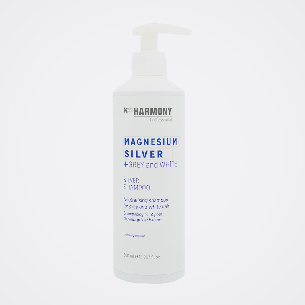X Pro Harmony Magnesium Silver Grey And White Shampoo Gümüş Şampuan 500 ml